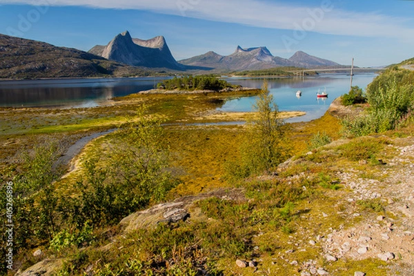 Fototapeta Tysfjord weit