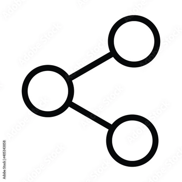 Obraz share icon vector