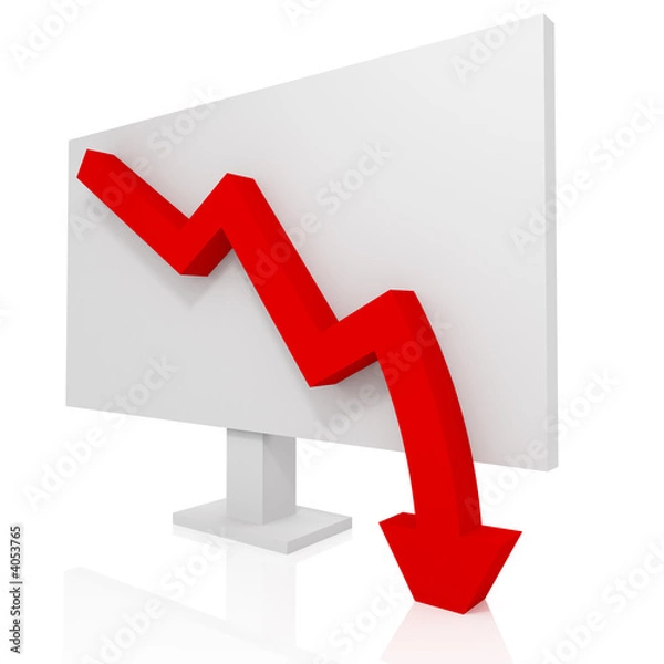 Obraz Business failure