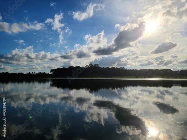 Fototapeta Cloud mirror