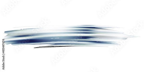 Fototapeta Vector Brush Stroke. Sale Banner Brushstroke. Gradient Paintbrush. Isolated Splash on White Backdrop. Watercolor Textured Background. Grey and White Abstract Fluid Splash. 