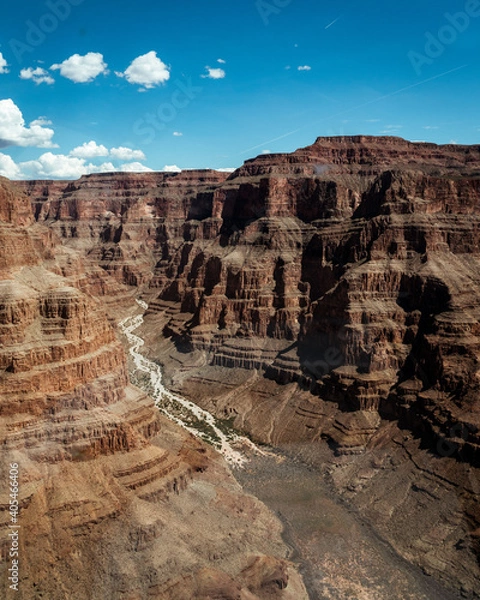 Obraz Flying Low Inside Grand Canyon 