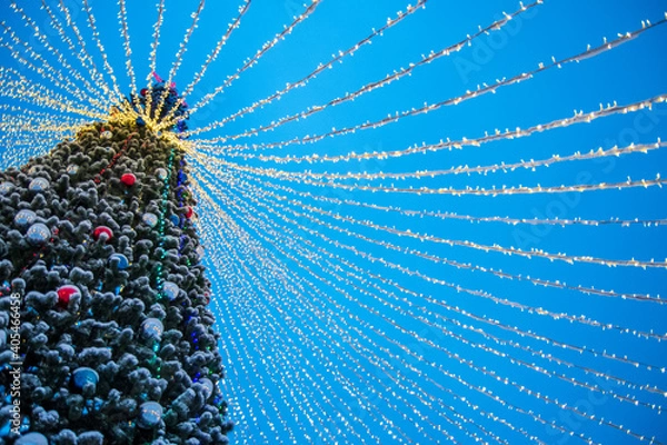 Obraz Winter in city