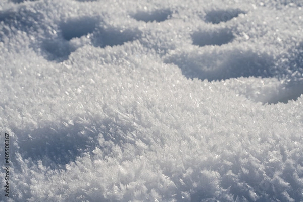 Obraz Schneekristalle, Winter