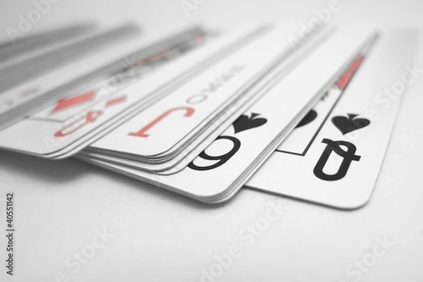 Obraz kartenspiel
