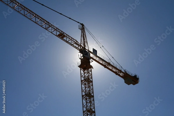 Obraz Kran im Sonnenlicht