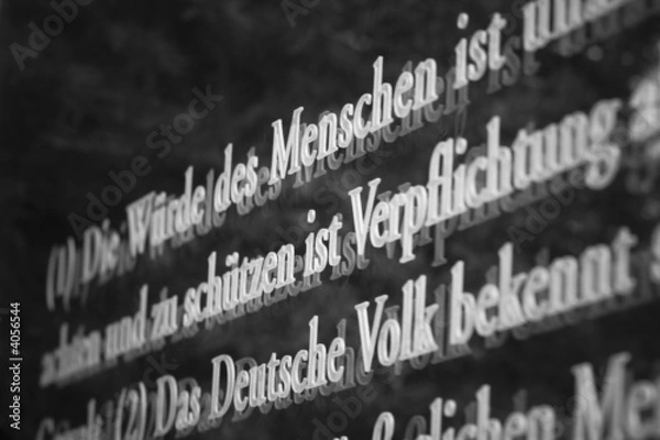 Obraz Grundgesetz