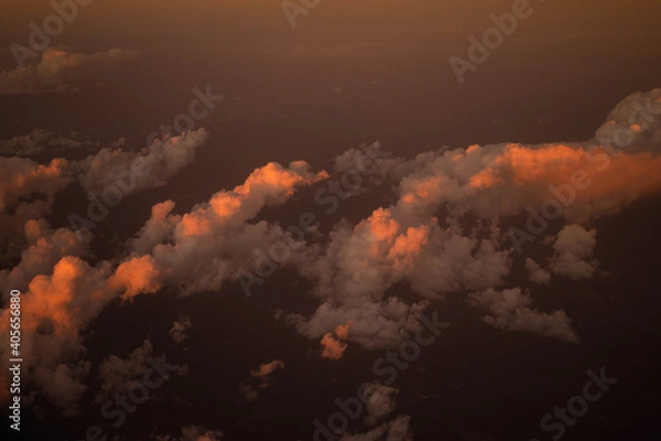 Obraz fire in the sky