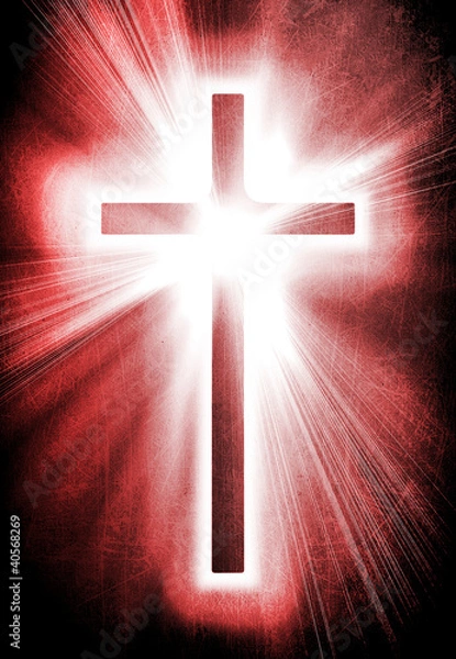 Fototapeta red cross