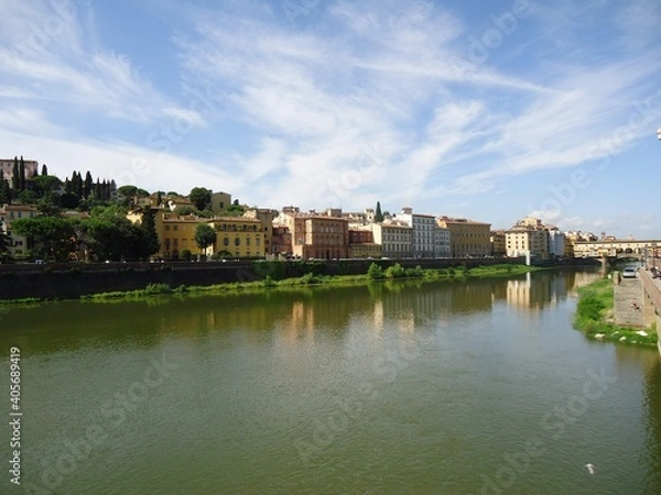 Fototapeta Riverside in Florence