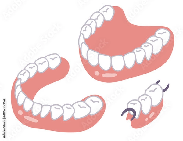 Fototapeta 入れ歯