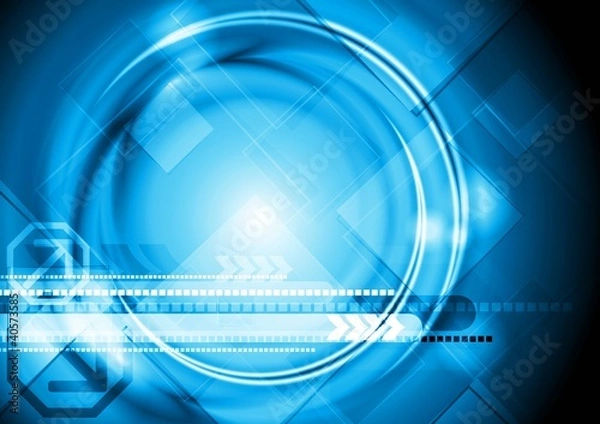 Obraz Abstract tech design