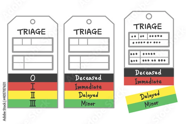 Fototapeta トリアージ