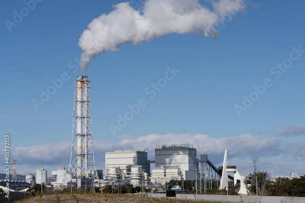 Fototapeta 火力発電