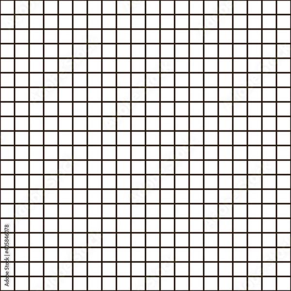 Fototapeta Seamless checkered square background. Vector texture