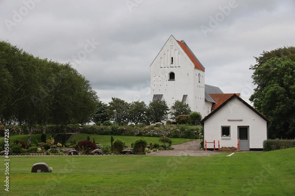 Obraz old denmark church