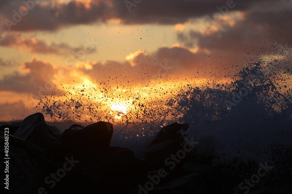 Obraz sunset ion the sea