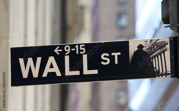 Obraz Wall Street