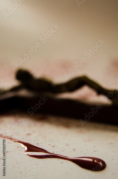 Obraz Gota de sangue de Cristo