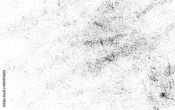 Fototapeta Rough black and white texture vector. Distressed overlay texture. Grunge background. Abstract textured effect. Vector Illustration. Black isolated on white background. EPS10