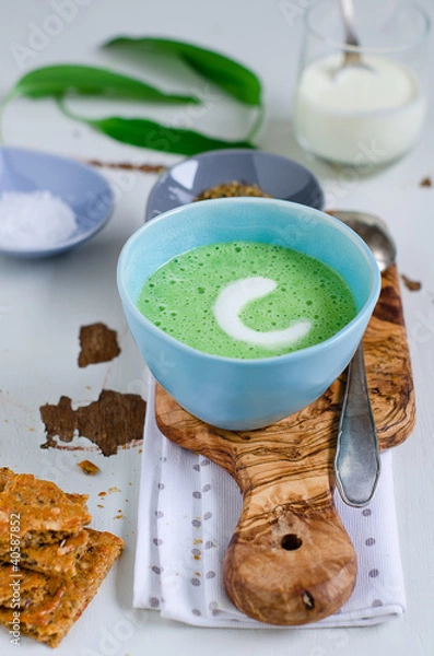 Obraz Bärlauchsuppe