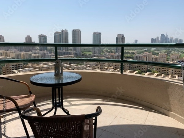Obraz Dubai View From Balcony