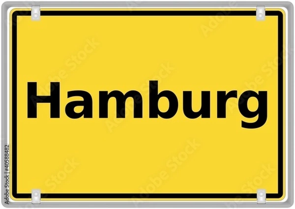 Obraz Schild: Hamburg