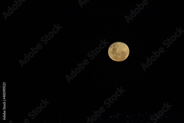 Obraz full moon in the night