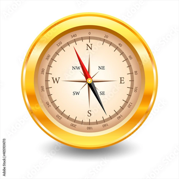 Obraz Volumetric compass