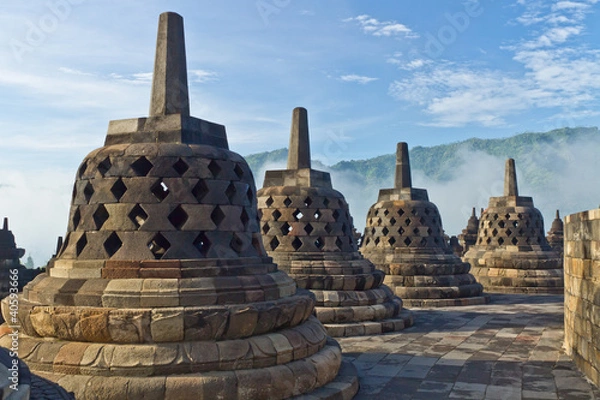 Obraz Borobudur Temple  Jogjakarta, Java, Indonesia