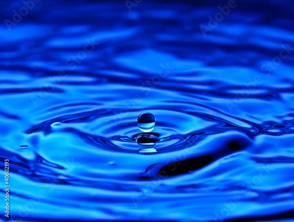 Fototapeta Wassertropfen