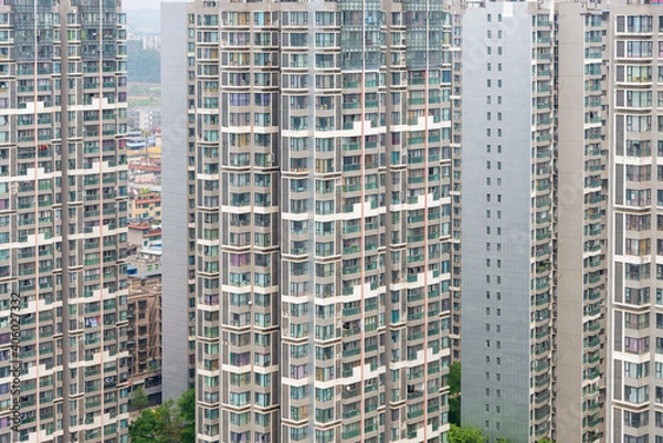 Obraz Modern residential area at china