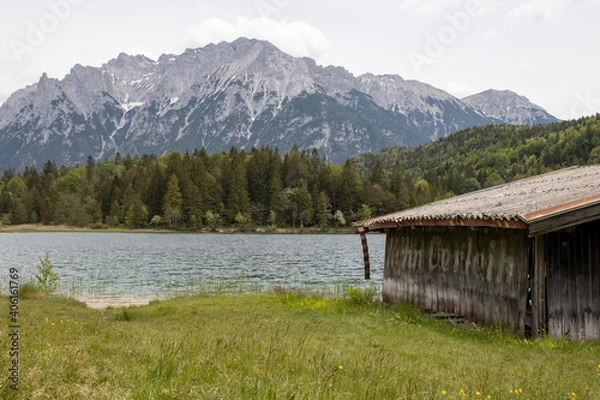Obraz lake in the mountains