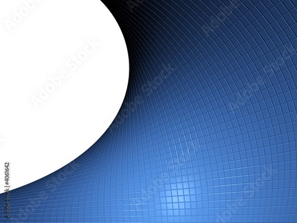 Fototapeta Abstract 3d grid