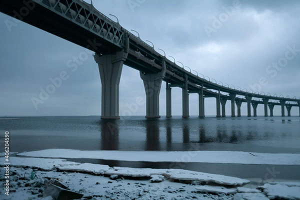 Obraz bridge over the river
