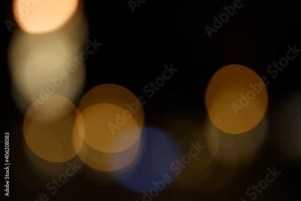 Obraz Lichter Baum bokeh