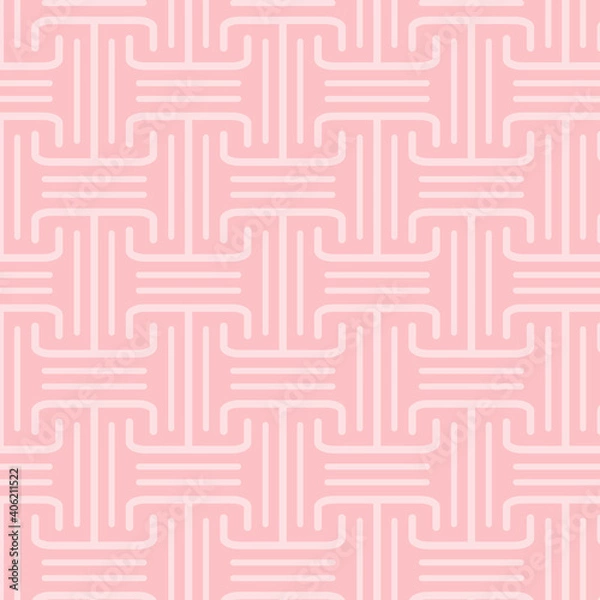 Fototapeta seamless geometric pattern for textile, paper