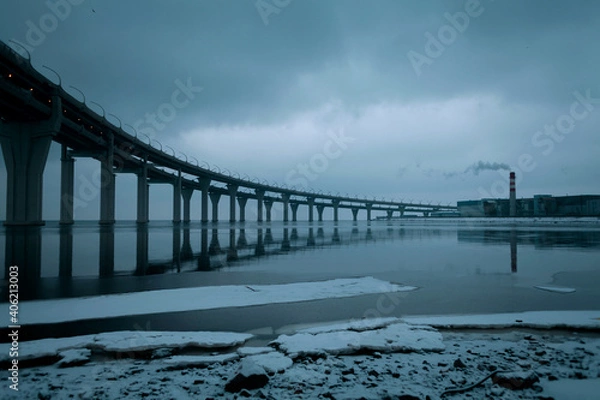 Obraz bridge over the sea
