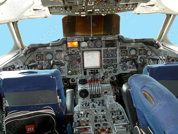 Obraz flight deck VC10