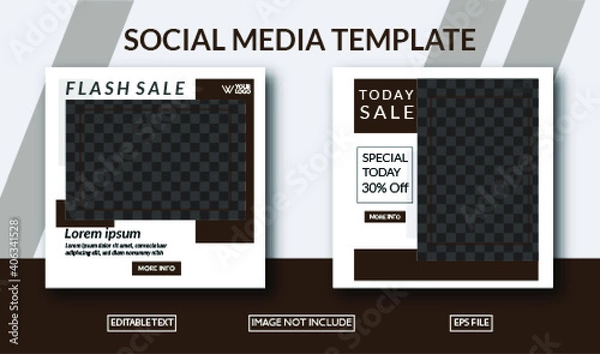 Obraz social media template