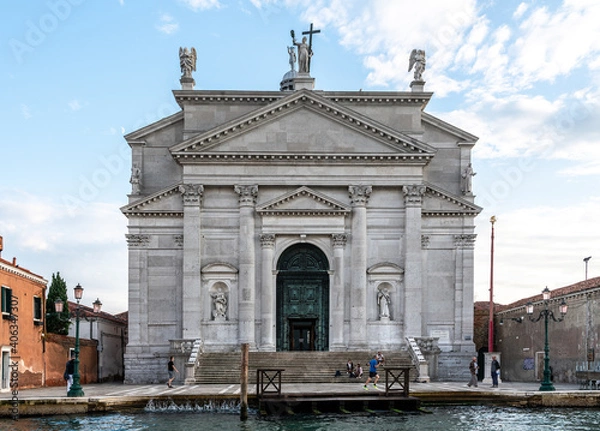 Obraz die Kirche Il Redentore, 1577-92, von Andrea Palladio in Venedig