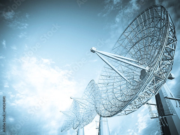 Fototapeta Satellite dish