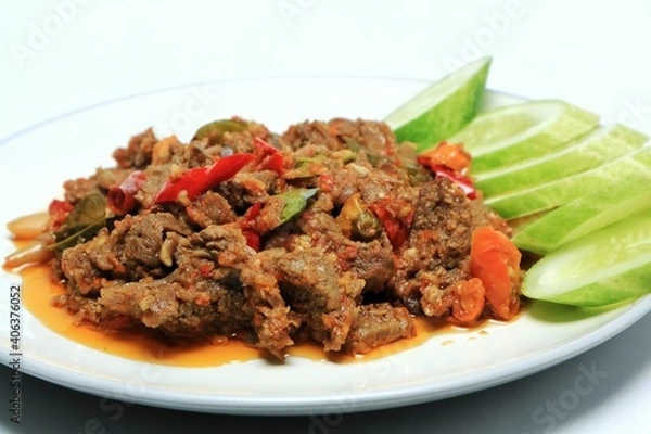 Obraz beef with rice