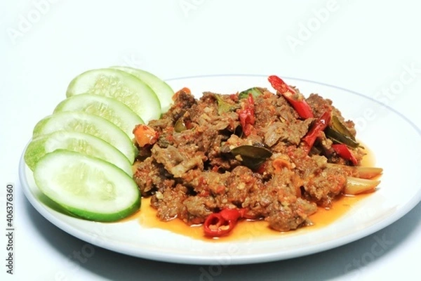 Obraz beef with rice