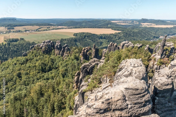 Fototapeta Elbsandsteingebirge