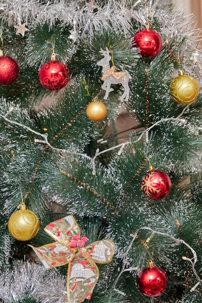 Obraz christmas tree decorations