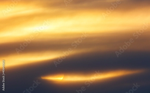 Obraz sunset in the sky