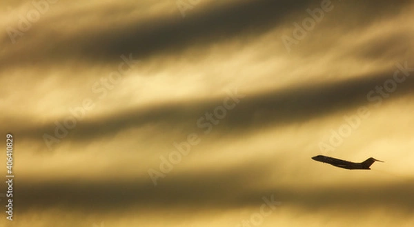 Obraz plane in the sky