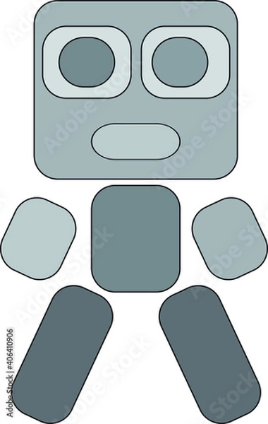 Fototapeta paw print icon