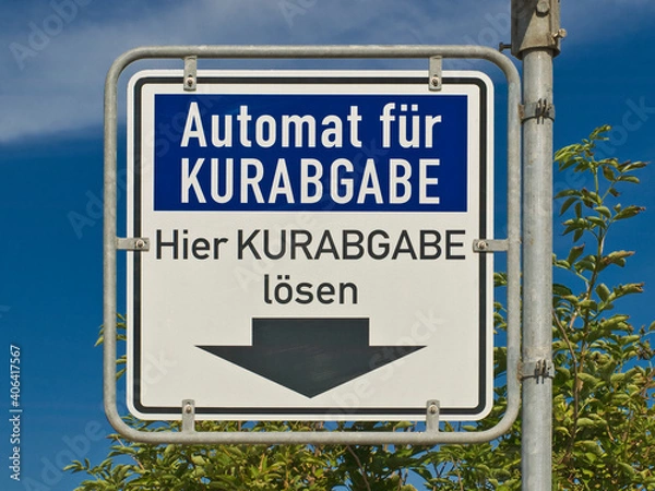 Obraz Kurabgabe